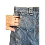 Rogan Denim Jean Mini Skirt Size Medium Made In USA Cotton Blend 4 Pocket #I1 Photo 3