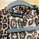 Sterling Kreek Leopard Print Long Sleeve Duster, OS Black Size undefined Photo 1