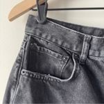 White Fox Boutique White Fox Stylish Straight Leg Jeans Black Denim Pants Dark Gray Charcoal casual Photo 3