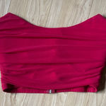 Oh Polly  Red Crop Corset Photo 0