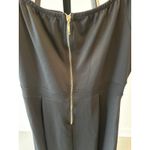 LALAGEN Women's Plus Size Vintage 1950s Party Cocktail Wedding Swing Midi Dress Black Photo 5