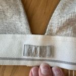 SKIMS  nwt grey and white bralette small Photo 1