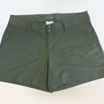 Columbia Green Shorts Omni-shield Advanced Repellicy women's size 10 Photo 0