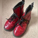 Dr. Martens  1460 COSMIC GLITTER RED BOOTS Women’s 5 Men’s 4 Uk 3 Read Photo 0