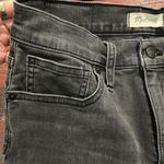 Madewell Skinny Jeans Knee-Rip Black Sea Dark Wash $128 Never worn Size 27 NWOT Photo 13