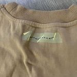 Ader Error Sweatshirt Size A1 Mask Tape Beige Unisex Tan Photo 6