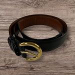 Coach  Vintage Y2k ladies black Leather Belt Small style 8400 western boho Photo 6