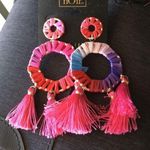 Noir Rainbow Threads & Fring Earrings Photo 0