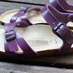 Birkenstock Purple Rio Sandals Size 38 Photo 0