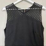 Papillon Women’s Stripe Tank Midi Dress Black Size Medium NWT Photo 1