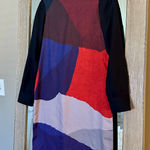 LK Bennett L.K. Bennett Knee-Length Dress Crew Neck 100% Silk Size 6 Medium Photo 0