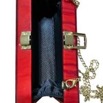 Madison West Red and Gold Heart Clutch Photo 5