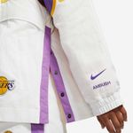 Nike NWT  X AMBUSH LAKERS WHITE PURPLE PUFF JACKET Photo 8