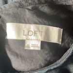 Loft Ann Taylor  Black Linen Dress Photo 2