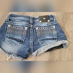 Miss Me  Blue Jean Shorts Size 26 Photo 6