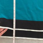 Juicy Couture JUICY by Women's Long Sleeve Heart Patch Teal Crew Neck Sweater L Photo 13