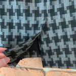 The Limited  Houndstooth Skirt Straight Pencil Short Length Side Zip Black Gray 8 Photo 2