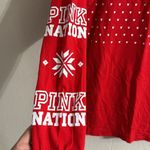 PINK - Victoria's Secret VS Pink Nation Oversized Long Sleeve Shirt Photo 2