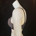 Victoria's Secret  Push-Up Black & White Houndstooth & Floral Bra (32C) Photo 2