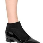 Giorgio Armani  Patent Leather & Suede Ankle Booties Photo 0
