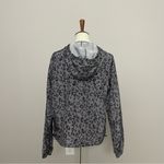 Thread & Supply Jacket Pullover Leopard Animal Print Kangaroo Pocket Grey Black Gray Size M Photo 7