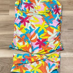 Lands' End Flutter Tankini Two Piece Swimsuit Women’s 10/12 Photo 0