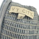 Ivy City Co. Jayne Snowflake Dress Tulle Glitter Cinderella Blue Silver Small Photo 13