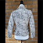 Anthropologie CAPULET TRIBAL METALLIC MOTO JACKET small Photo 9
