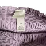 H&M  lavender Purple Tiered Ruched Tank Top Photo 4