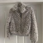 Pink Lily  fluffy jacket Photo 0