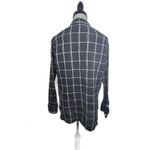 Madewell  Lightspun‎ black and white checkered button up shirt Women's size S Photo 3