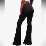 Guolezeev High Waisted Bellbottom Flare 70s Black Pants NWT Size XL Photo 10