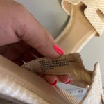 Crown & Ivy Raffia Slide Sandals - Women's 6.5 Tan Woven Slip-On Flats Photo 6