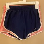 Nike  drifit navy and pink shorts Photo 0