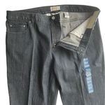 Talbots Stretch Boot leg Jeans Dark Royal Blue Black Size 14M NWT High Rise 33”L Photo 2