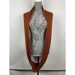 Echo Rust Red Metallic Modal Blend Knit Infinity‎ Scarf Photo 1