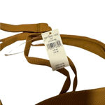 Aerie Offline By  Goals Brown Ribbed Plunge Padded Sports Bra Photo 1