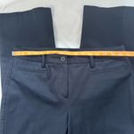 Talbots Deep Navy Seasonless Wide Leg Career Pants Stretch Classic Size 10 Curvy Photo 3