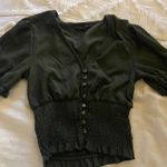 glo fashion dark/hunter green blouse Photo 0