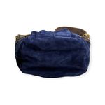 Limited Edition: Tylie ᪣ Y2K Utility Suede Hobo Bag ᪣ Pyramid Stud Strap ᪣ Blue Photo 7