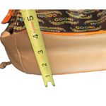 COOGI Vintage Black Purse with Bold Multicolor Accents Photo 5