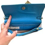 Banana Republic Italian Suede Crossbody Laser Blue Photo 4