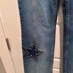 Vintage Lawman Slim Fit Bootcut Jeans Embroidered Stars NWT Deadstock Western Blue Size 0 Photo 6