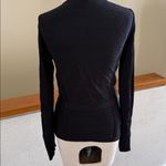 Bebe  Elegant Black Knit jacket zip up Y2K XS Photo 2