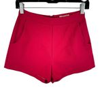 Berrita Hot Pink Barbie Colorful Cheeky High Rise Pleated Hot Pants Shorts Sz M Size M Photo 0