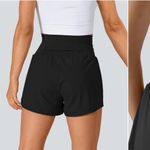 Halara SoftlyZero Airy Super High Waisted Yoga Shorts w/ Pockets Black size XL Photo 13
