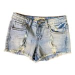 Angel Kiss  Girls Mid-Rise Destroyed Jean Shorts Size 0 Photo 15