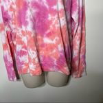 Sundry  Crewneck Tie Dye Sweatshirt Women's Orange and Pink Size 1 US S Photo 3