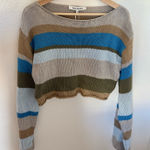 Grey Bandit  Cropped Sweater Photo 0