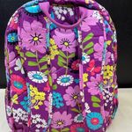 Vera Bradley Flutterby Women's Pink Floral Campus Backpack SKU 6095 Photo 1